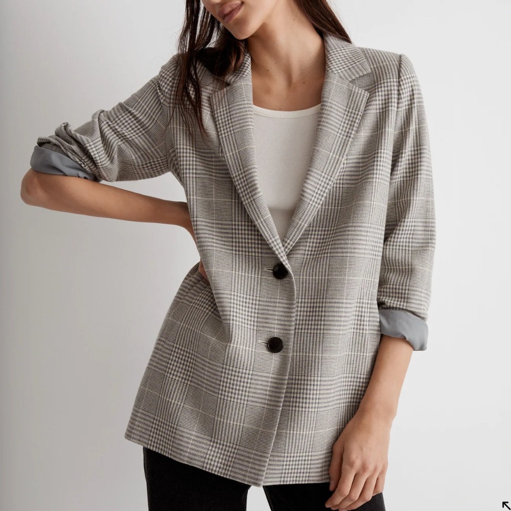 Madewell | EUC - Dorset Blazer - Size S - Galloway Plaid
